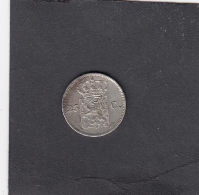 Beschrijving: 25 Cent WILLEM I